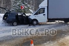 выкса.рф, ДТП на объездной трассе посёлка Виля: ВАЗ столкнулся с «Газелью»